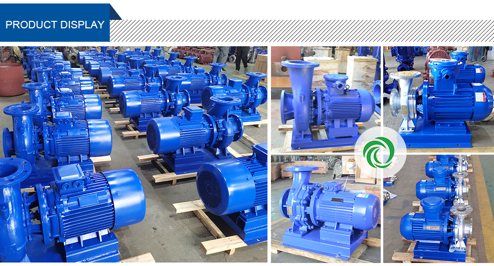 ISW horizontal inline pump